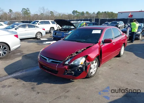 2007 Honda Accord 2.4 Ex z USA, uszkodzony, nr VIN 1HGCM56827A204297